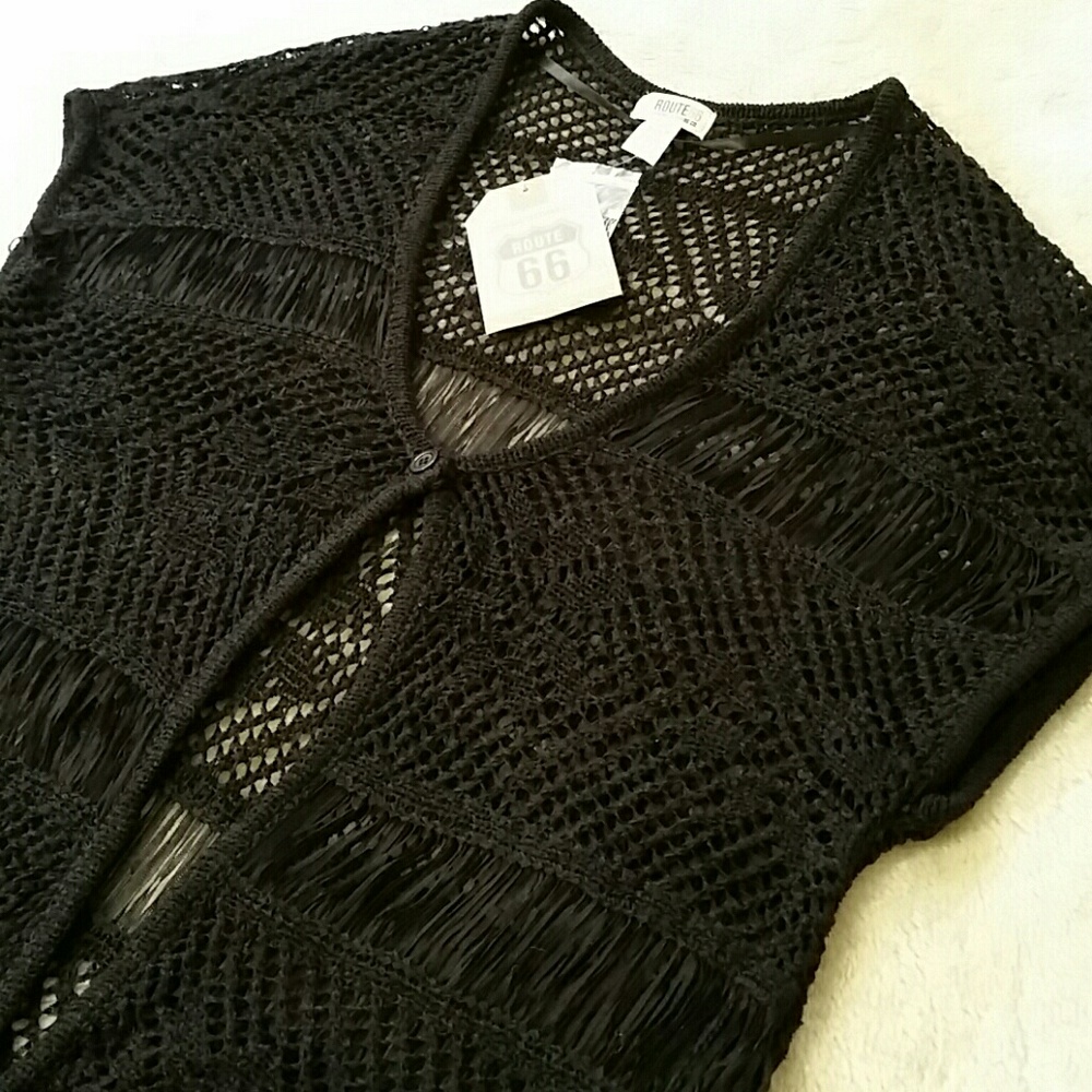 Route 66 knitted cardigan